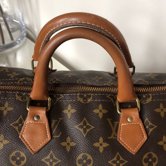 ❌SOLD❌⭐️RARE ⭐️Louis Vuitton Speedy 35 - French Company USA ✨ COLLECTIBLE - Picture 5 of 16